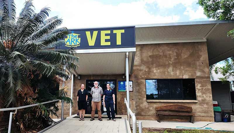The Ark Animal Hospital Entrance